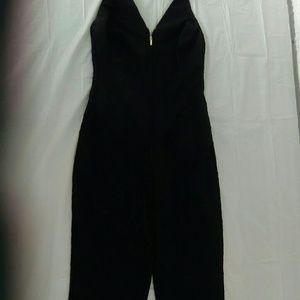 bebe black jumpsuit